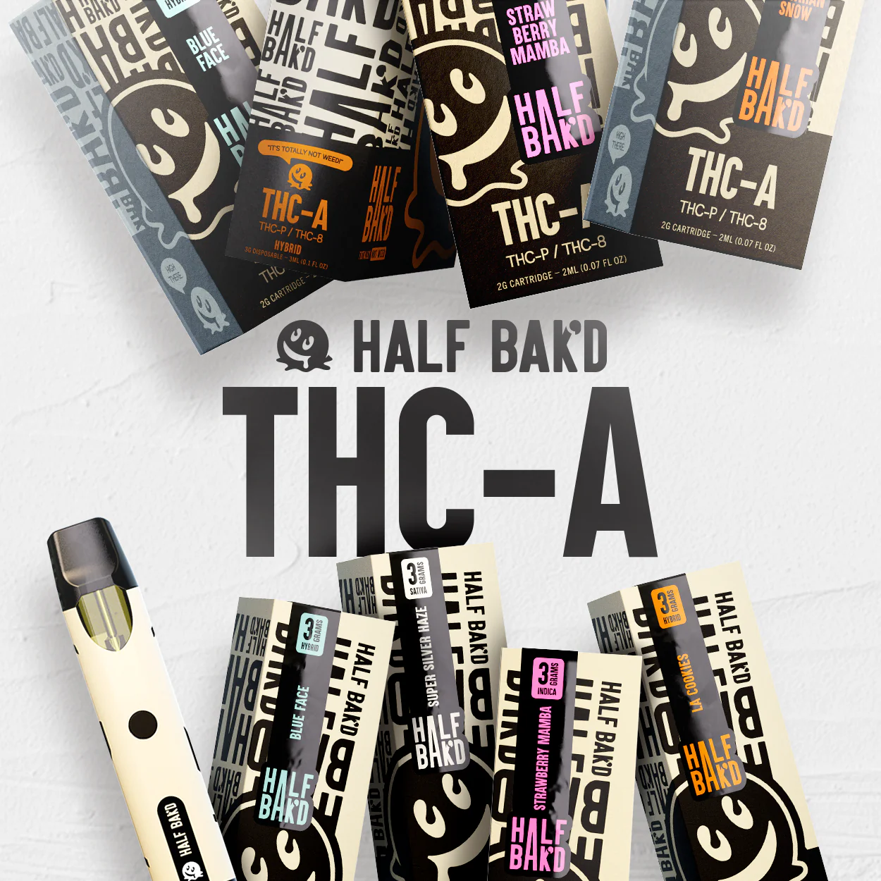 THC-A Disposables & Cartridges